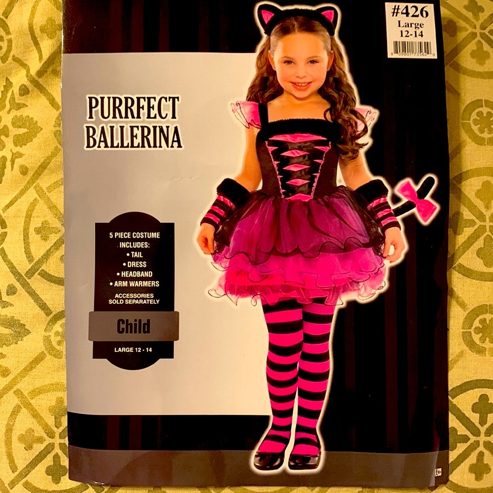 Costumes USA Purrfect Ballerina girls costume
